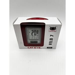 New CatEye Velo 7 Cycling Computer WIRED. New In Box